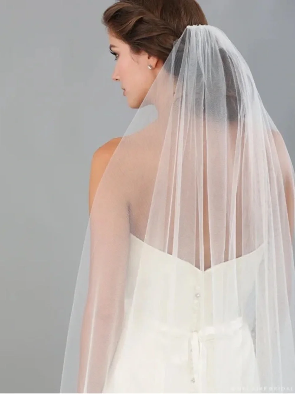 Bel Aire Bridal luxe tulle cathedral veil